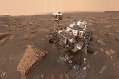 Марсоход Curiosity расколол камень и совершил открытие