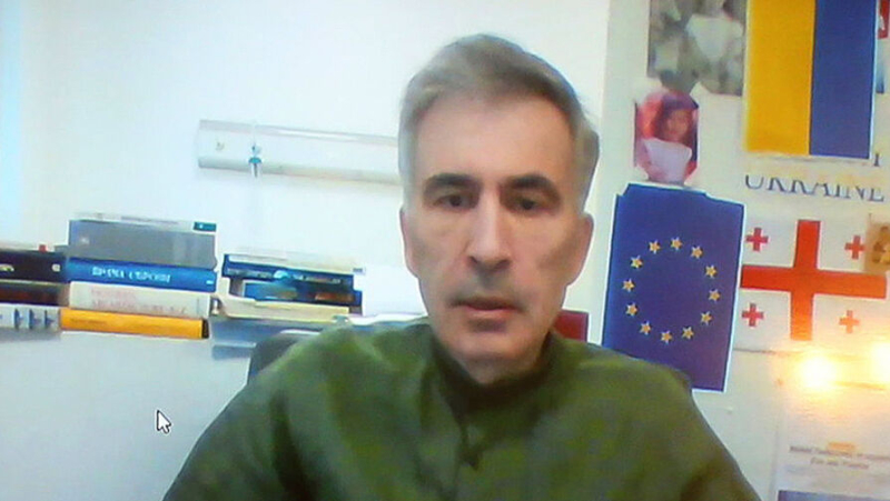 «Украинцы своих не бросают». Саакашвили попросил Зеленского внести его в список на обмен