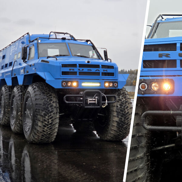 Можно пить воду из выхлопной трубы. В России испытали вездеход на водородном топливе