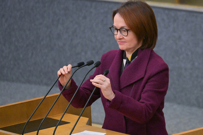 «Рецессии у нас и близко нет». Набиуллина выступила с докладом перед Госдумой