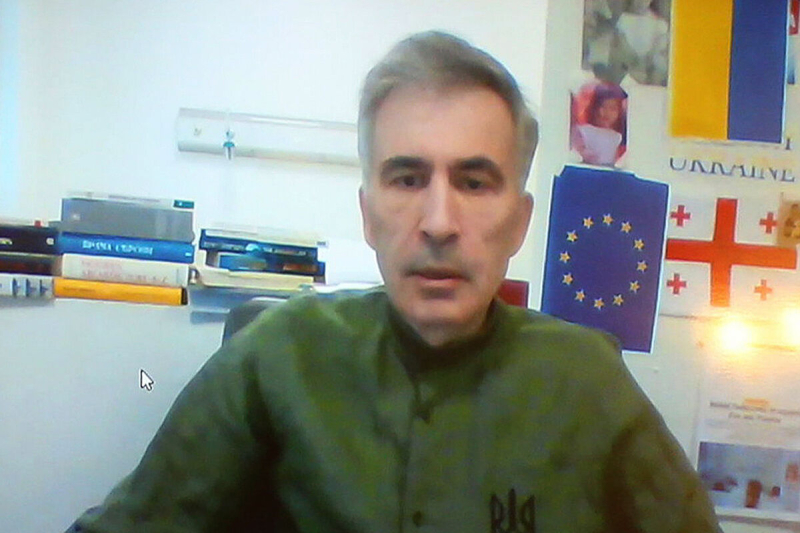 «Украинцы своих не бросают». Саакашвили попросил Зеленского внести его в список на обмен