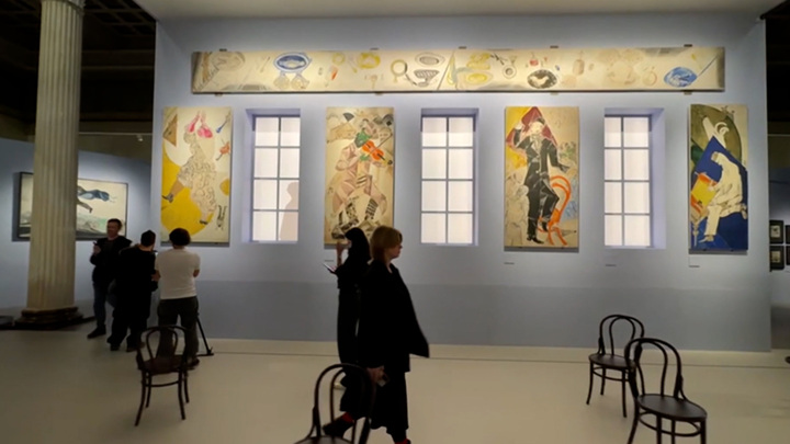 Выставка Марка Шагала открылась в Пушкинском музее в Москве - Новости на Вести.ru